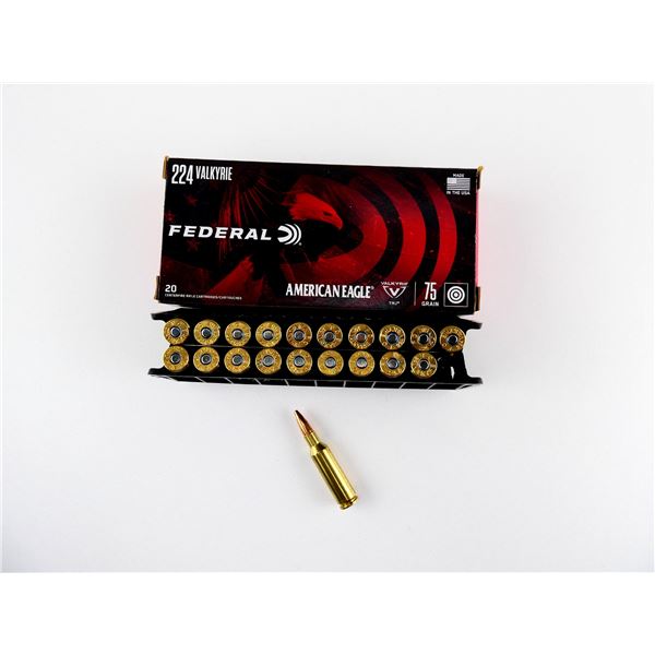 FEDERAL .224 VALKYRIE AMMO LOT