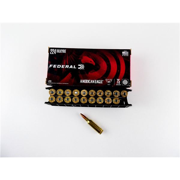 FEDERAL .224 VALKYRIE AMMO LOT