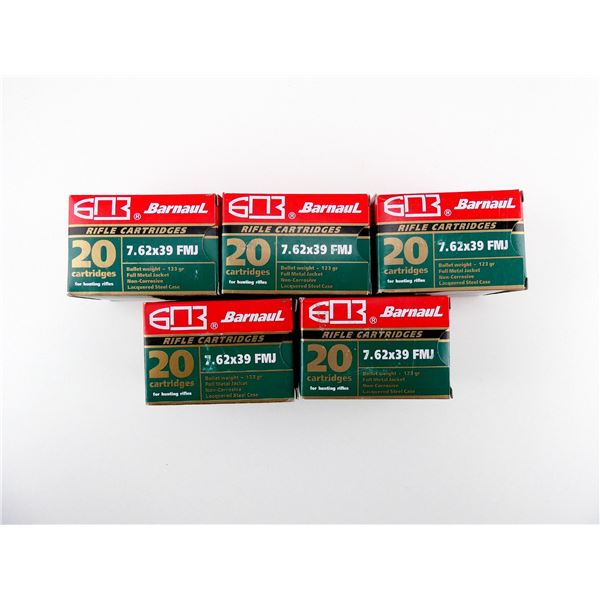 BARNAUL 7.62X39MM AMMO LOT