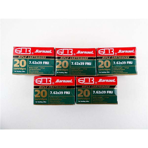 BARNAUL 7.62X39MM AMMO LOT