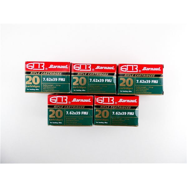BARNAUL 7.62X39MM AMMO LOT