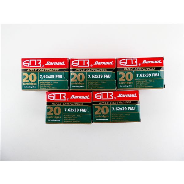 BARNAUL 7.62X39MM AMMO LOT