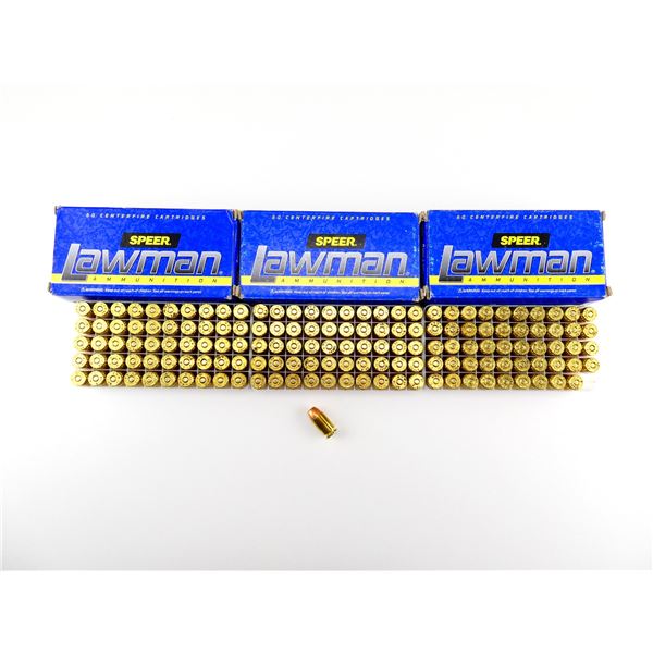 SPEER LAWMAN .45 GAP AMMO LOT