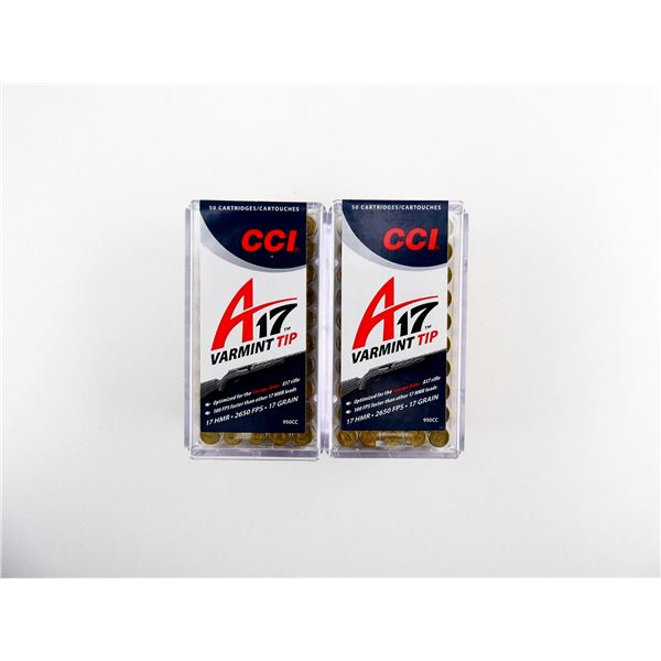 CCI .17 HMR AMMO LOT