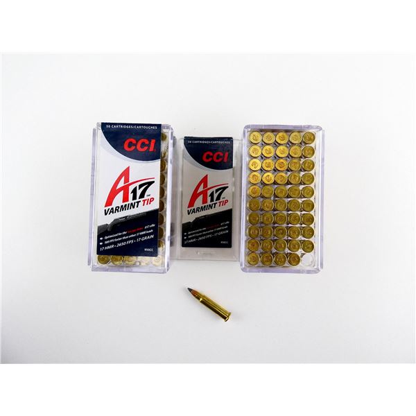 CCI .17 HMR AMMO LOT