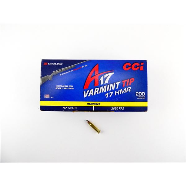 CCI .17 HMR AMMO LOT