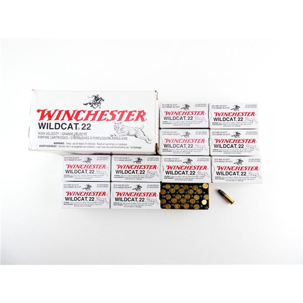 WINCHESTER WILDCAT .22 LR AMMO LOT