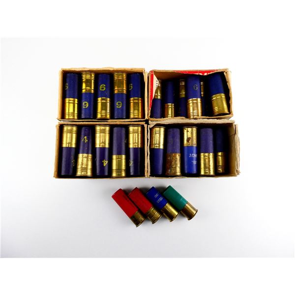 ASSORTED 12 GAUGE 2 3/4" SHOT SHELL AMMO LOT