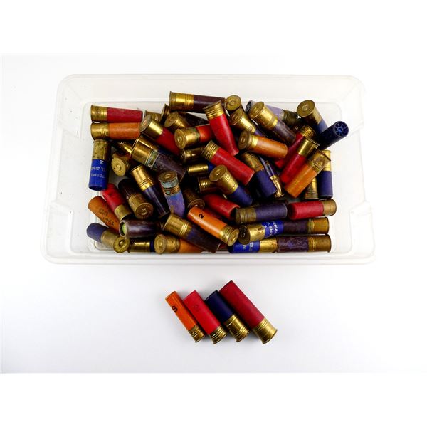 ASSORTED 10 GAUGE / 12 GAUGE / 16 GAUGE AND 28 GAUGE 2 3/4" / 3 1/2"  SHOT SHELL AMMO LOT