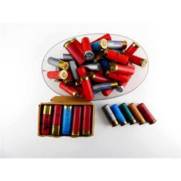 ASSORTED 12 GAUGE 2 3/4" SHOT SHELL AMMO LOT