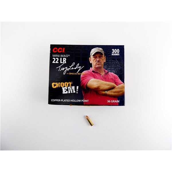 CCI MINI-MAG .22 LR TROY LANDRY SPECIAL EDITION AMMO LOT
