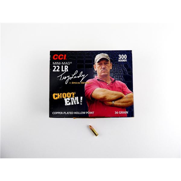 CCI MINI-MAG .22 LR TROY LANDRY SPECIAL EDITION AMMO LOT