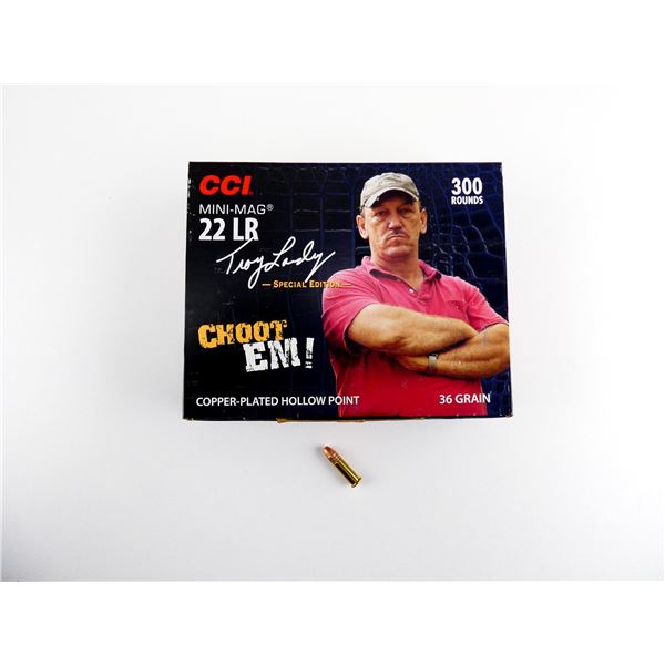 CCI MINI-MAG .22 LR TROY LANDRY SPECIAL EDITION AMMO LOT