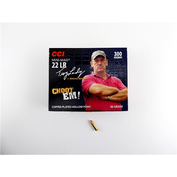 CCI MINI-MAG .22 LR TROY LANDRY SPECIAL EDITION AMMO LOT