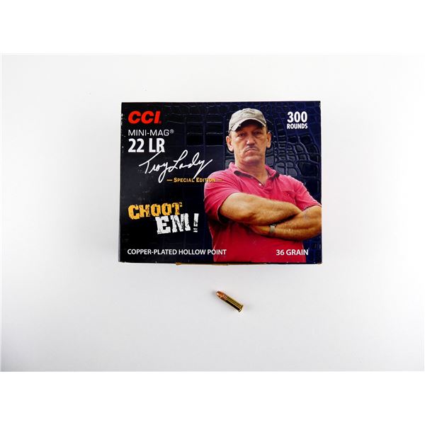 CCI MINI-MAG .22 LR TROY LANDRY SPECIAL EDITION AMMO LOT