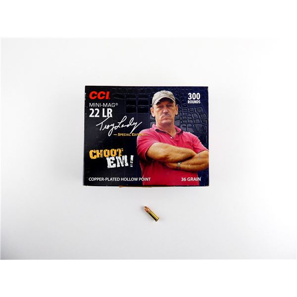 CCI MINI-MAG .22 LR TROY LANDRY SPECIAL EDITION AMMO LOT