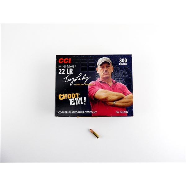 CCI MINI-MAG .22 LR TROY LANDRY SPECIAL EDITION AMMO LOT