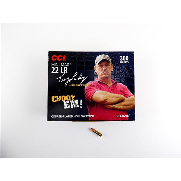CCI MINI-MAG .22 LR TROY LANDRY SPECIAL EDITION AMMO LOT