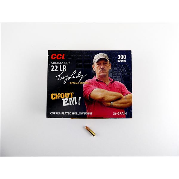 CCI MINI-MAG .22 LR TROY LANDRY SPECIAL EDITION AMMO LOT