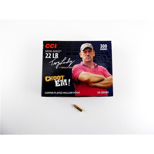 CCI MINI-MAG .22 LR TROY LANDRY SPECIAL EDITION AMMO LOT