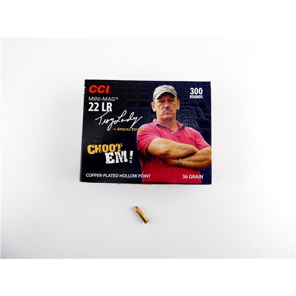 CCI MINI-MAG .22 LR TROY LANDRY SPECIAL EDITION AMMO LOT