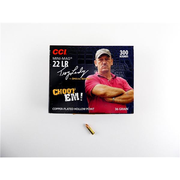 CCI MINI-MAG .22 LR TROY LANDRY SPECIAL EDITION AMMO LOT