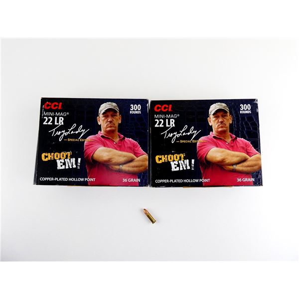 CCI MINI-MAG .22 LR TROY LANDRY SPECIAL EDITION AMMO LOT