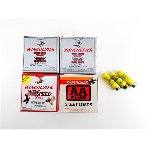 ASSORTED WINCHESTER 20 GAUGE 2 3/4" SHOT SHELL AMMO LOT