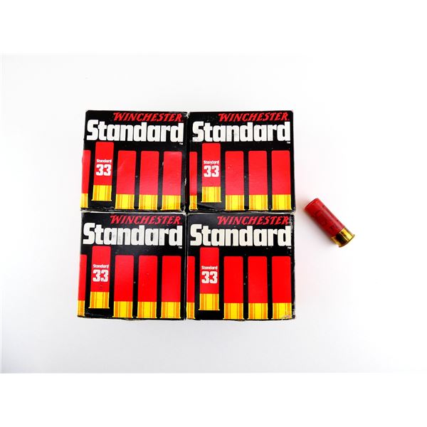 WINCHESTER STANDARD 12 GAUGE 2 3/4" SHOT SHELL AMMO LOT