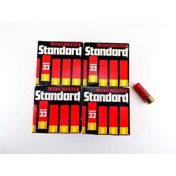 WINCHESTER STANDARD 12 GAUGE 2 3/4" SHOT SHELL AMMO LOT
