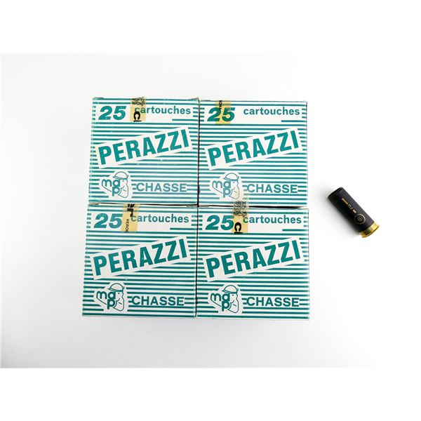 PERAZZI 12 GAUGE 2 3/4" SHOT SHELL AMMO LOT