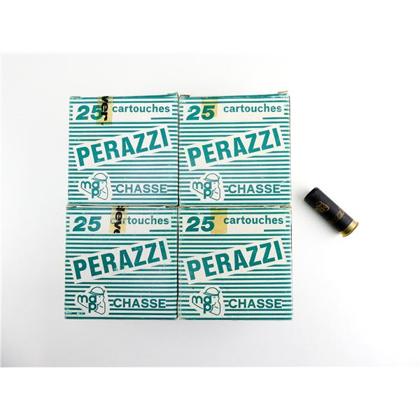 PERAZZI 12 GAUGE 2 3/4" SHOT SHELL AMMO LOT