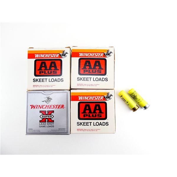 ASSORTED WINCHESTER 20 GAUGE 2 3/4" SHOT SHELL AMMO LOT
