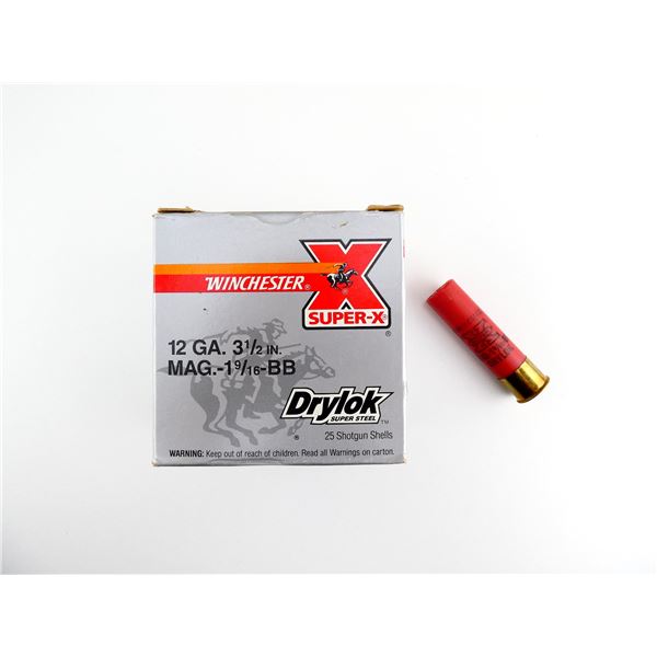 WINCHESTER SUPER-X 12 GAUGE 3 1/2" MAGNUM SHOT SHELL AMMO LOT