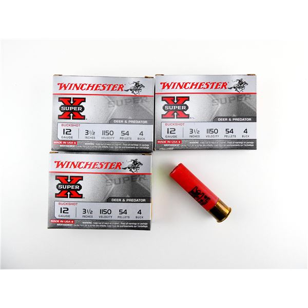 WINCHESTER 12 GAUGE 3 1/2" SHOT SHELL AMMO LOT