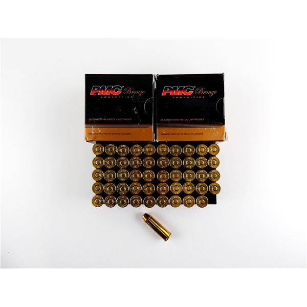 PMC BRONZE .44 REM MAGNUM AMMO LOT