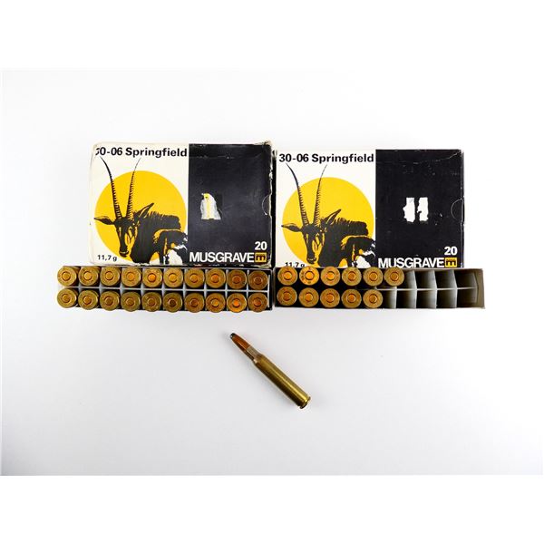 MUSGRAVE .30-06 SPRG AMMO LOT