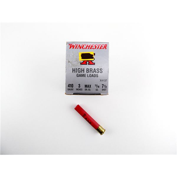 WINCHESTER .410 GAUGE 3" SHOT SHELL AMMO LOT