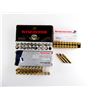 Image 1 : ASSORTED WINCHESTER / FEDERAL .223 REM AMMO AND NON-PRIMED BRASS CASES LOT