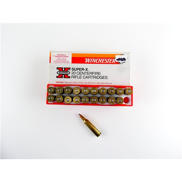 WINCHESTER .22-250 REM AMMO LOT