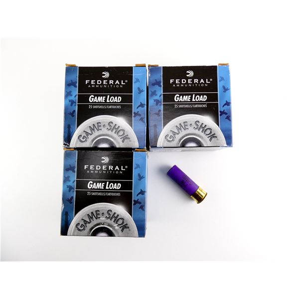 FEDERAL 16 GAUGE 2 3/4" SHOT SHELL AMMO LOT