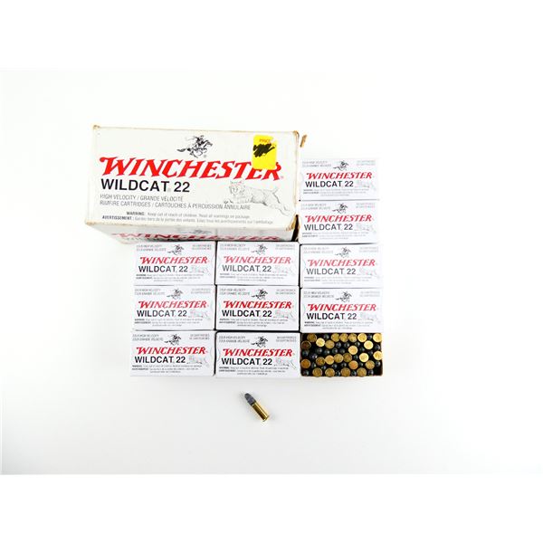 WINCHESTER WILDCAT .22 LR AMMO LOT