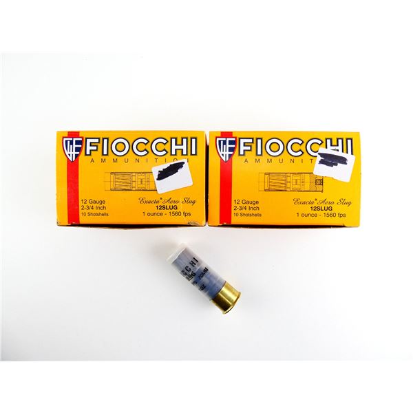 FIOCCHI 12 GAUGE 2 3/4" SHOT SHELL AMMO LOT