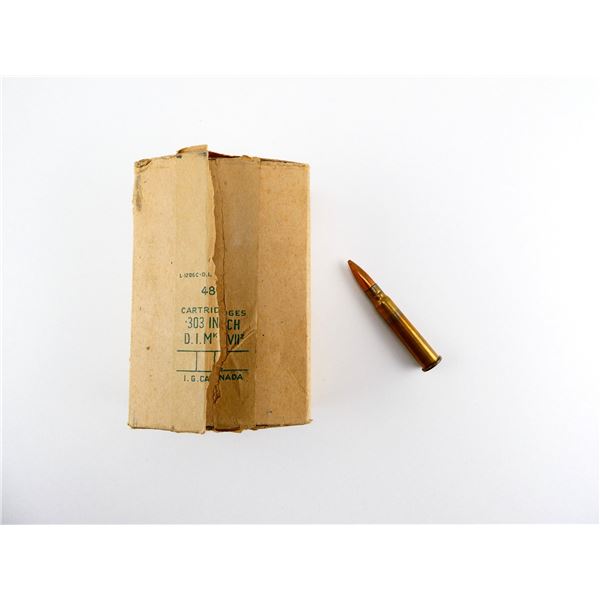 WWII CANADIAN MILITARY .303 BR AMMO LOT