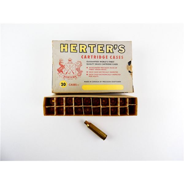 NEW PRIMED HERTER'S .22-250 BRASS CASES LOT