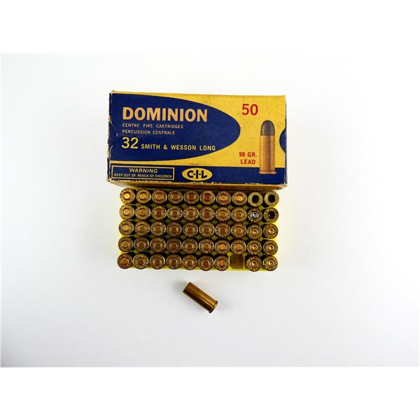 PRIMED AND NON-PRIMED ASSORTED .32 SMITH & WESSON, BRASS CASES LOT