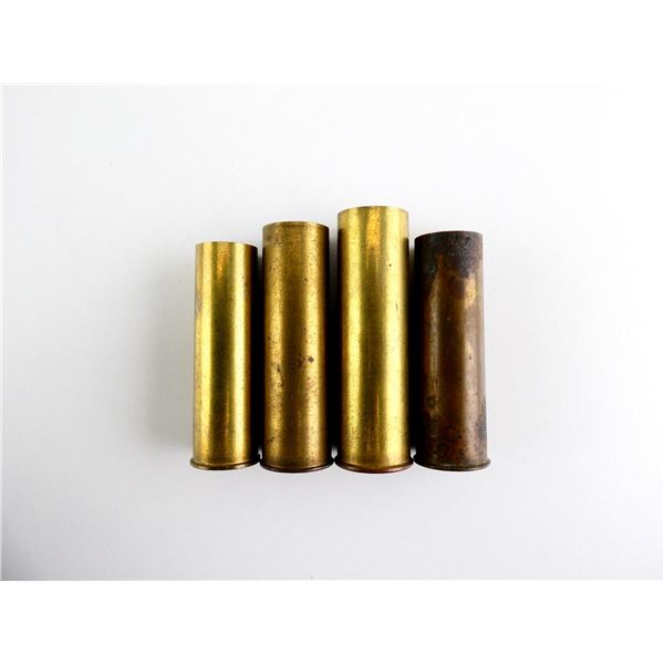 COLLECTIBLE PRIMED AND NON-PRIMED ASSORTED DOMINION 10 GAUGE / 12 GAUGE / 16 GAUGE BRASS SHOT SHELL 