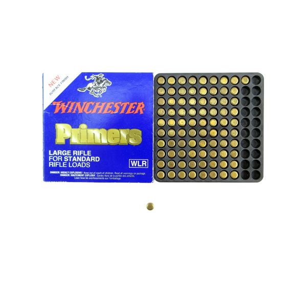 WINCHESTER WLR LARGE RIFLE PRIMERS LOT
