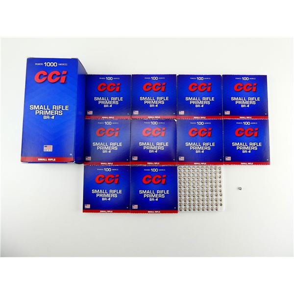 CCI BR-4 SMALL RIFLE PRIMERS LOT