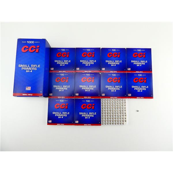 CCI BR-4 SMALL RIFLE PRIMERS LOT